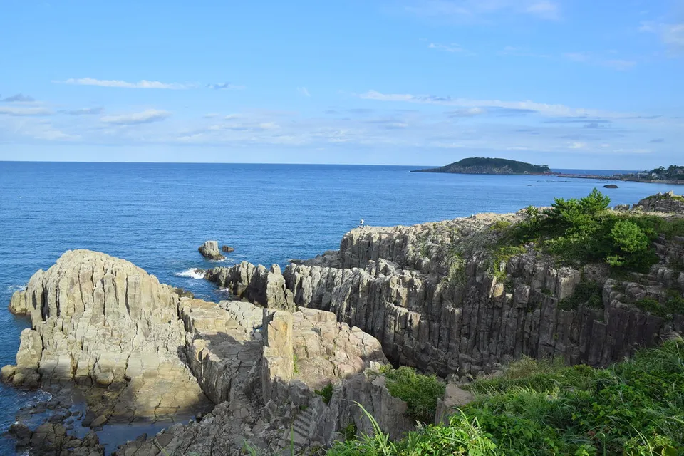 Tojinbo Cliffs, Fukui Prefecture, Japan