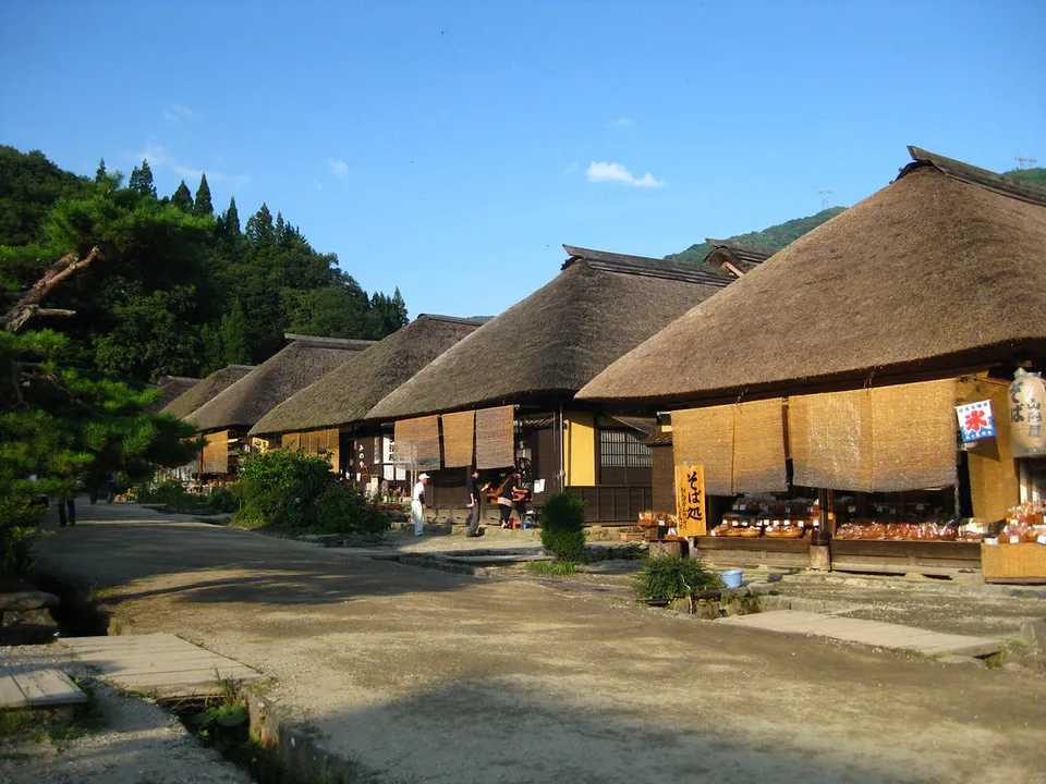 Ouchi-juku, Fukushima Prefecture, Japan