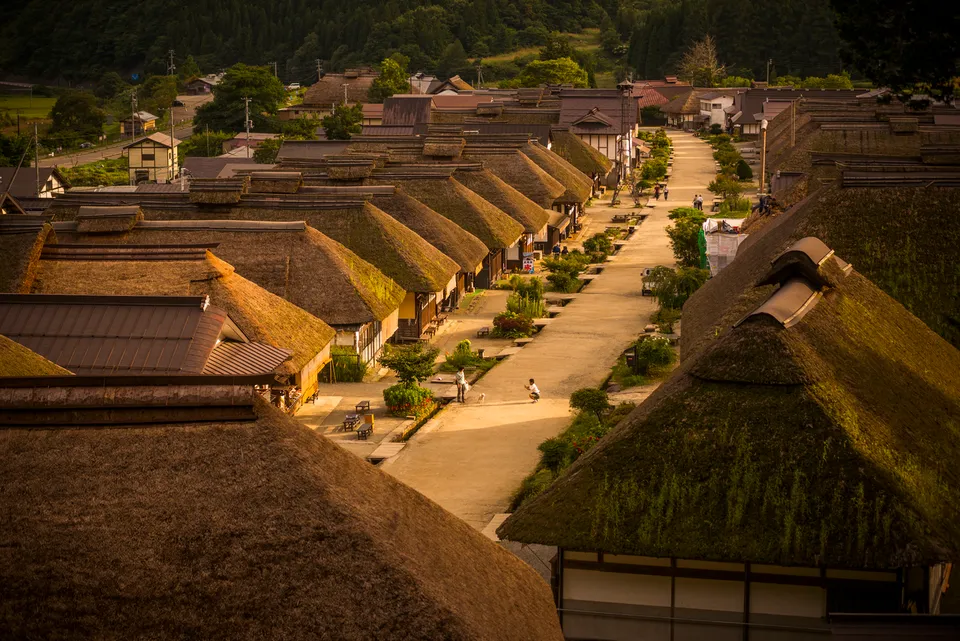 Ouchi-juku, Fukushima Prefecture, Japan