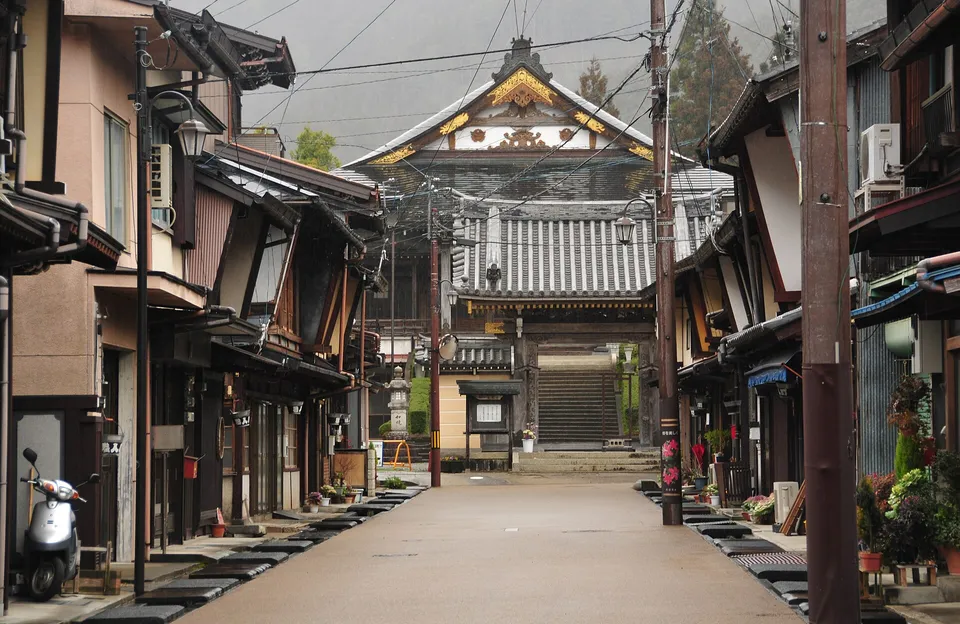 Gujo Hachiman castle town, Gifu Prefecture, Japan