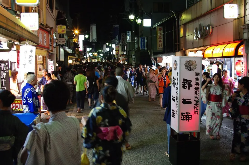 Gujo Odori dance, Gifu Prefecture, Japan