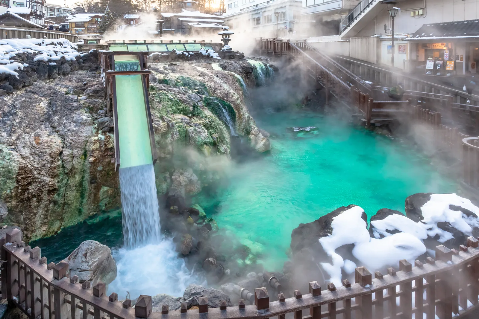 Kusatsu Onsen, Gunma Prefecture, Japan