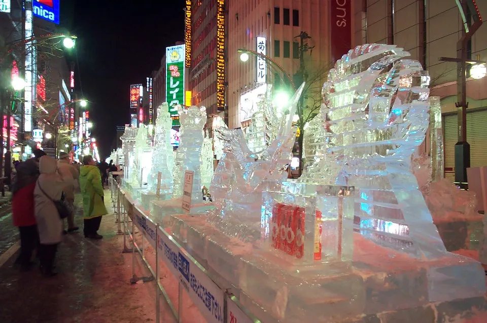 Sapporo Snow Festival, Hokkaido Prefecture, Japan