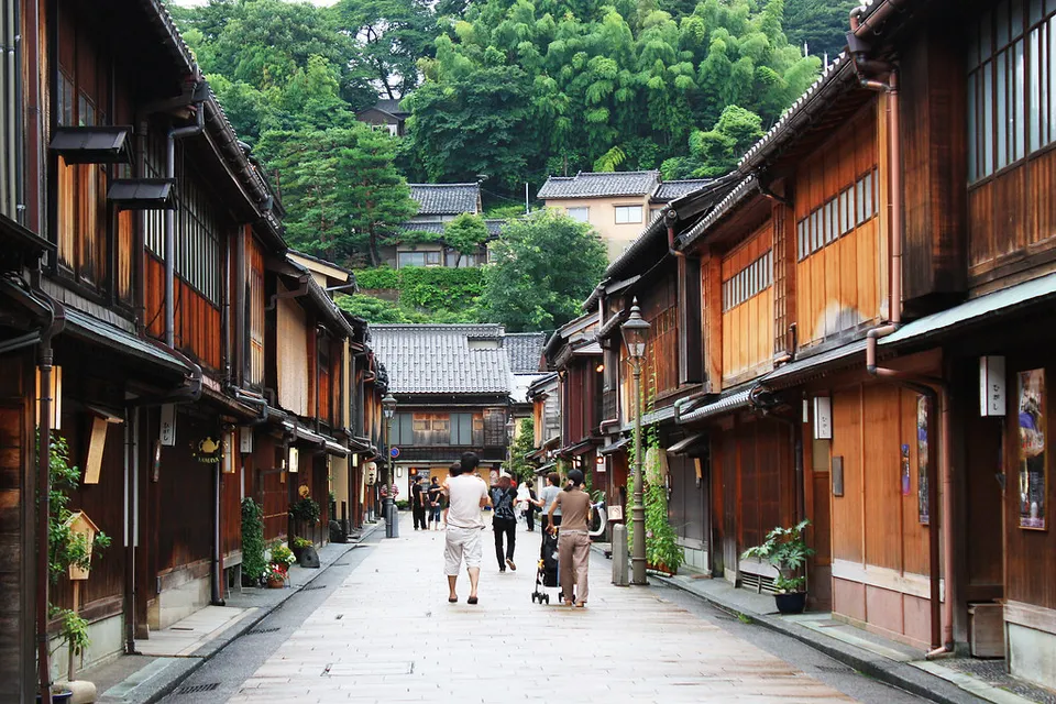 Higashi Chaya District, Ishikawa Prefecture, Japan