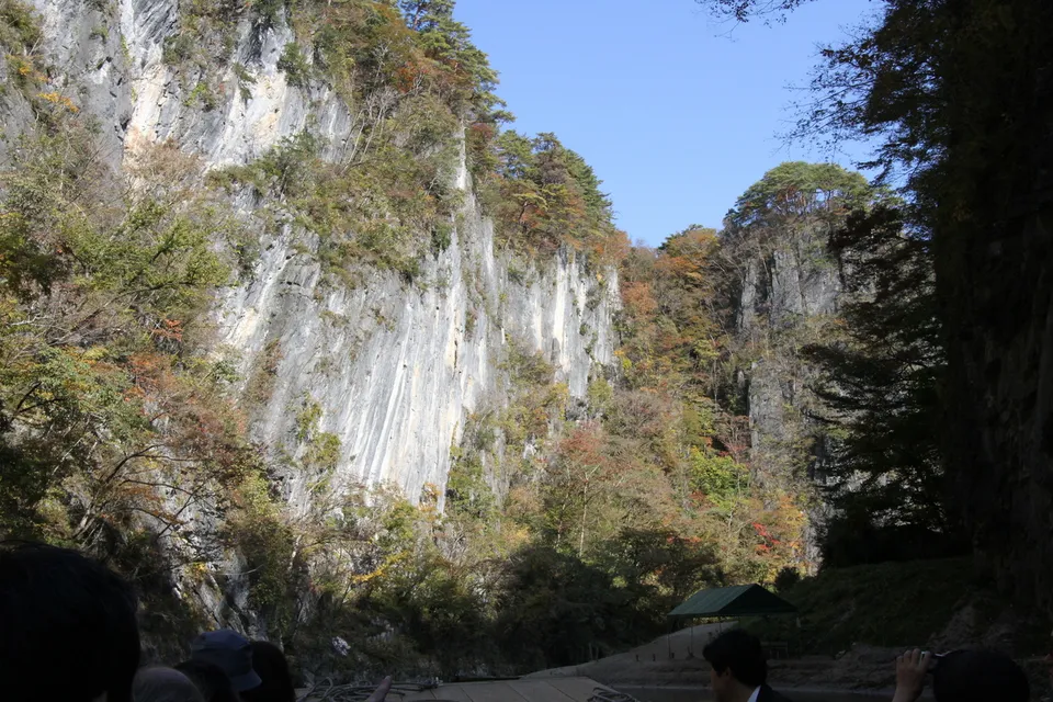 Geibikei Gorge boat ride, Ichinoseki, Iwate Prefecture, Japan