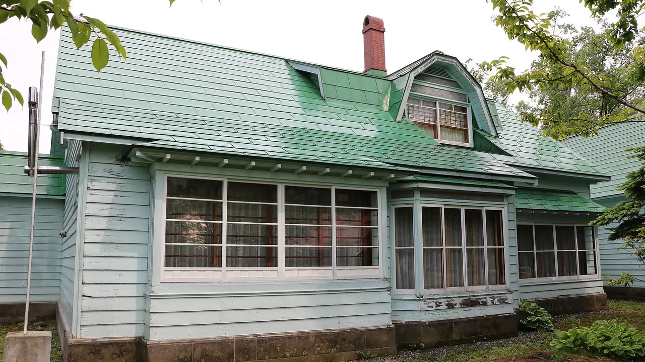 The relocated Taketsuru residence at the Nikka Yoichi Distillery, Hokkaido, Japan