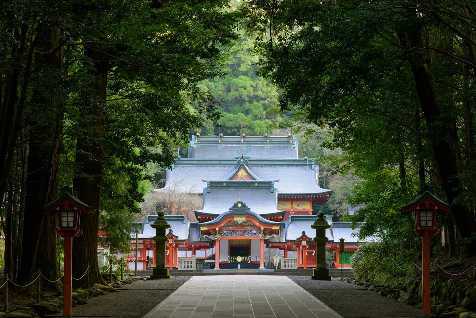 Kirishima Jingu Shrine, Kagoshima Prefecture, Japan