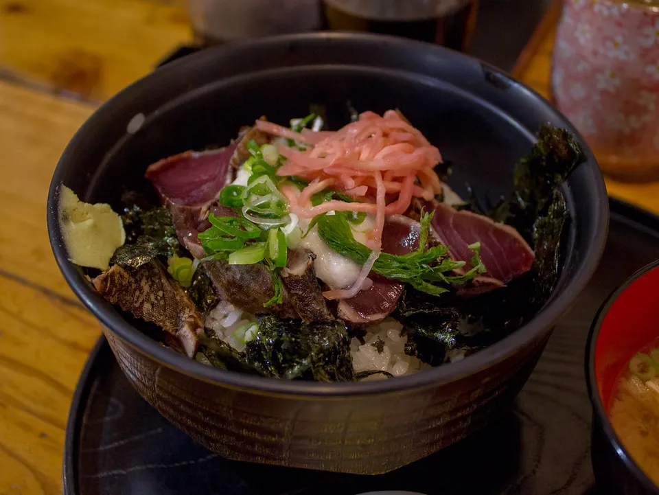 Katsuo no tataki, Kochi Prefecture, Japan