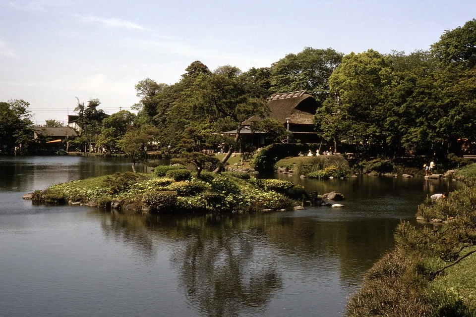 Suizenji Jojuen Garden, Kumamoto Prefecture, Japan