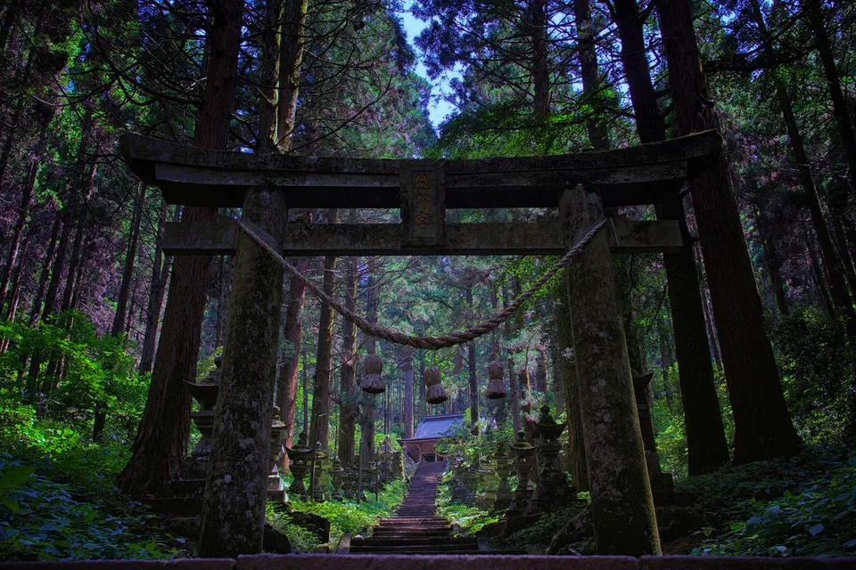 Kamishikimi Kumanoimasu Shrine, Kumamoto Prefecture, Japan