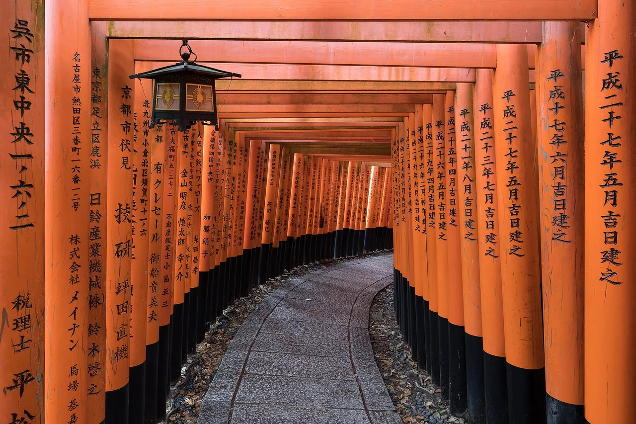 Fushimi Inari Taisha Torii, Kyoto Prefecture, Japan