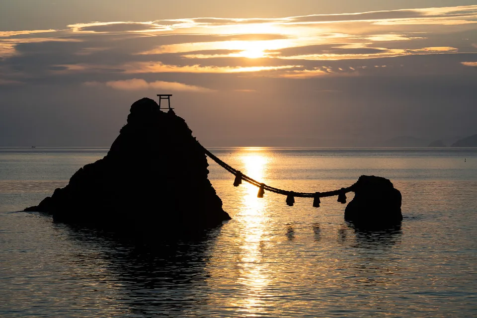 Meoto Iwa, Mie Prefecture, Japan