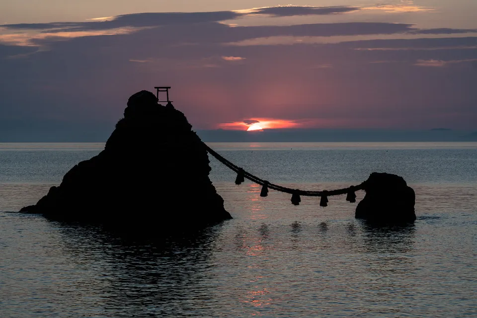 Meoto Iwa, Mie Prefecture, Japan