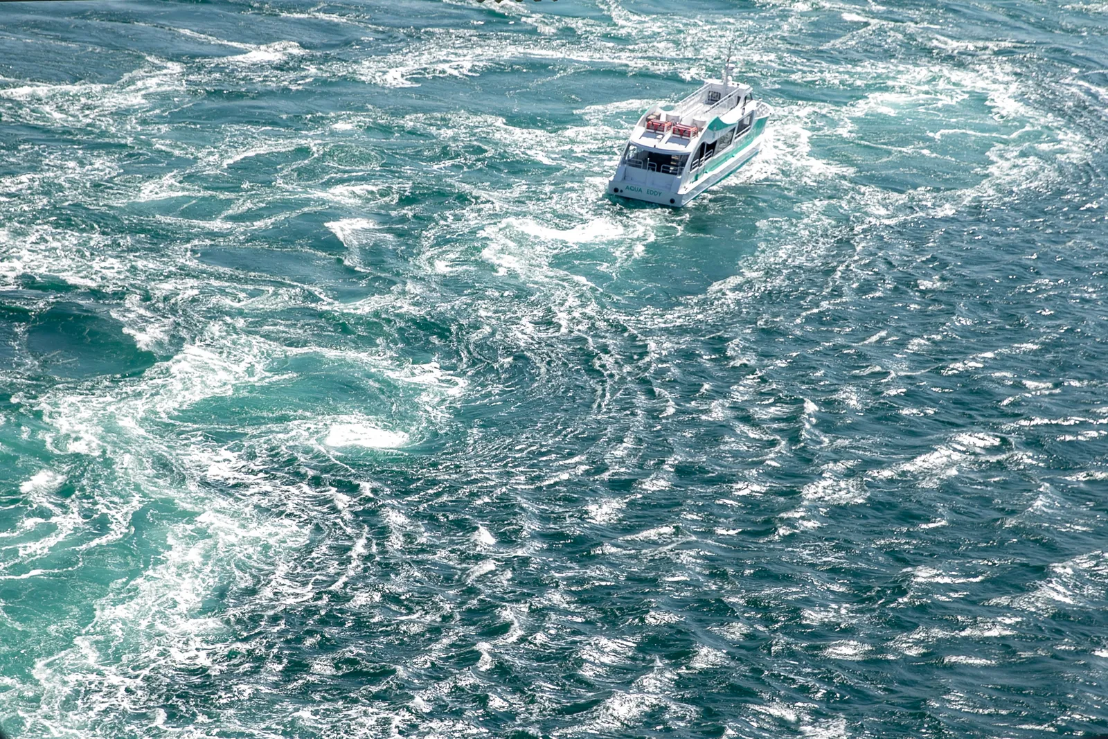Naruto whirlpools at spring tide