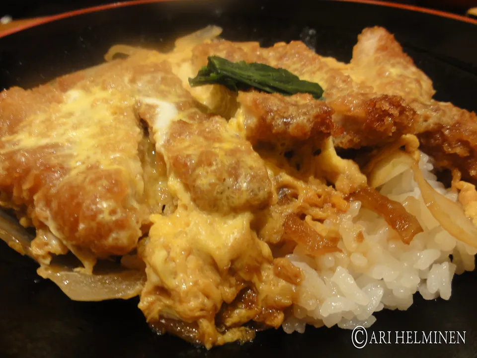 Demi-katsudon, Okayama Prefecture, Japan