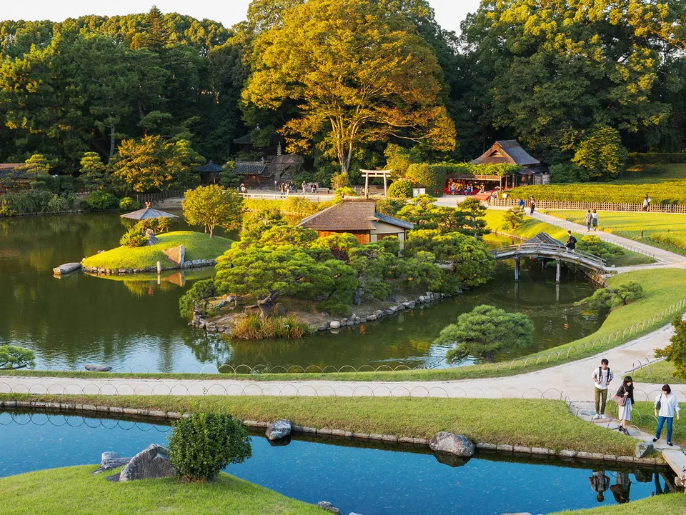 Korakuen Garden, Okayama Prefecture, Japan
