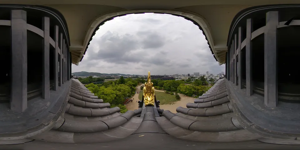Okayama Castle, Okayama Prefecture, Japan