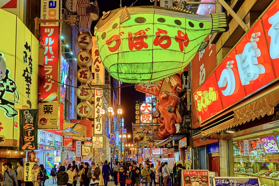 Dotonbori, Osaka Prefecture, Japan