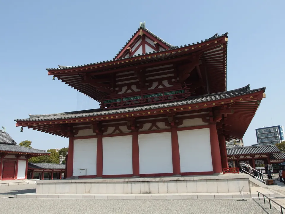 Shitennoji Temple, Osaka Prefecture, Japan