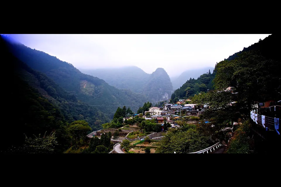 Rural Shikoku, Tokushima Prefecture, Japan