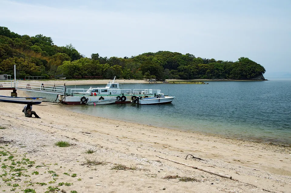 Angel Road sandbar, Shōdoshima