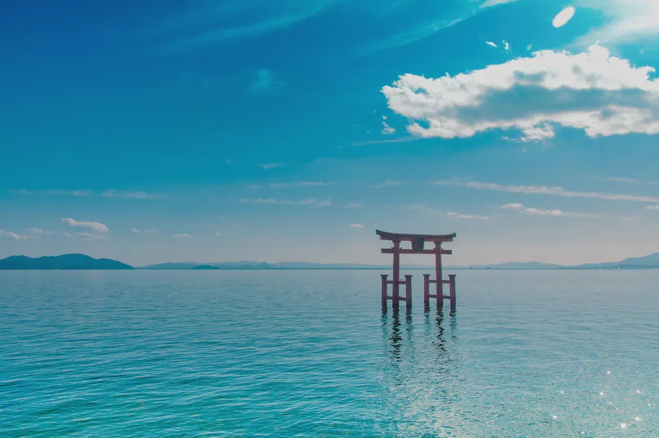 Lake Biwa, Shiga Prefecture, Japan