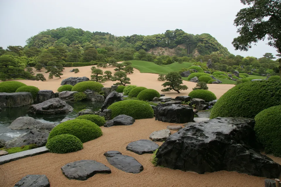Adachi Museum of Art garden, Shimane Prefecture, Japan