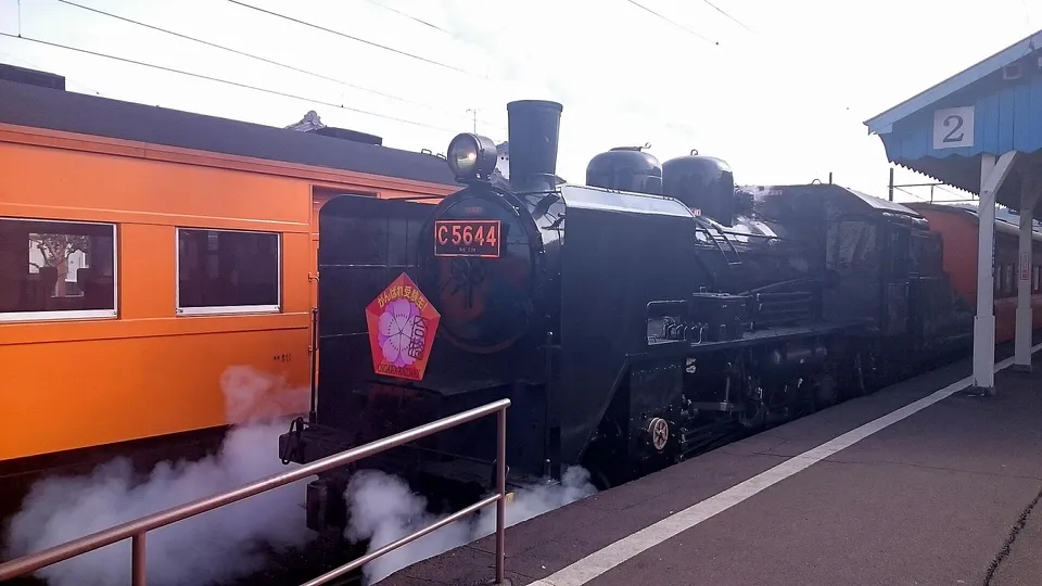 Oigawa Railway steam locomotive, Shizuoka Prefecture, Japan