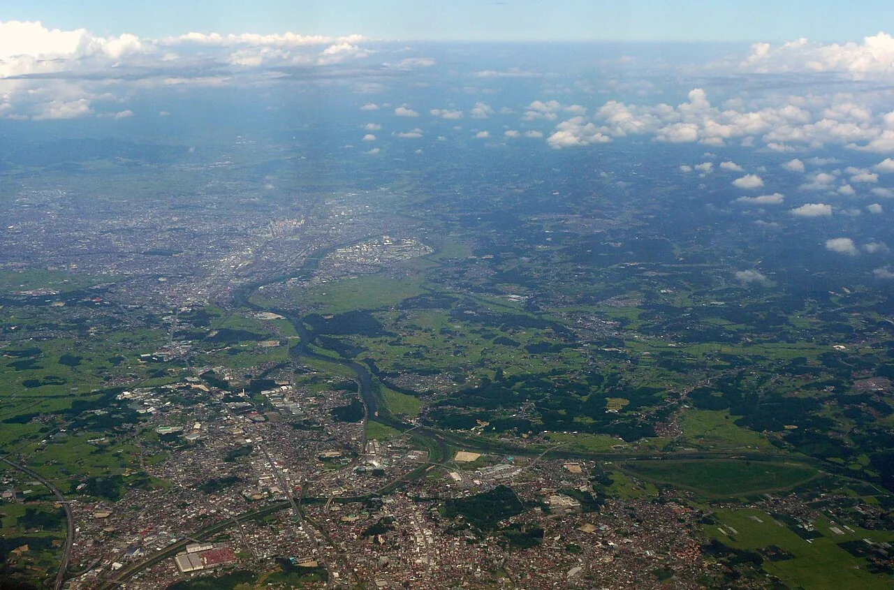 Sukagawa and the Koriyama plain, Fukushima Prefecture
