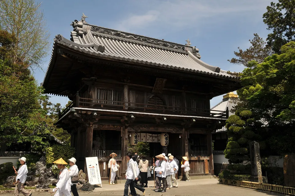 Ryōzen-ji, temple no. 1 of the Shikoku pilgrimage, Tokushima Prefecture, Japan