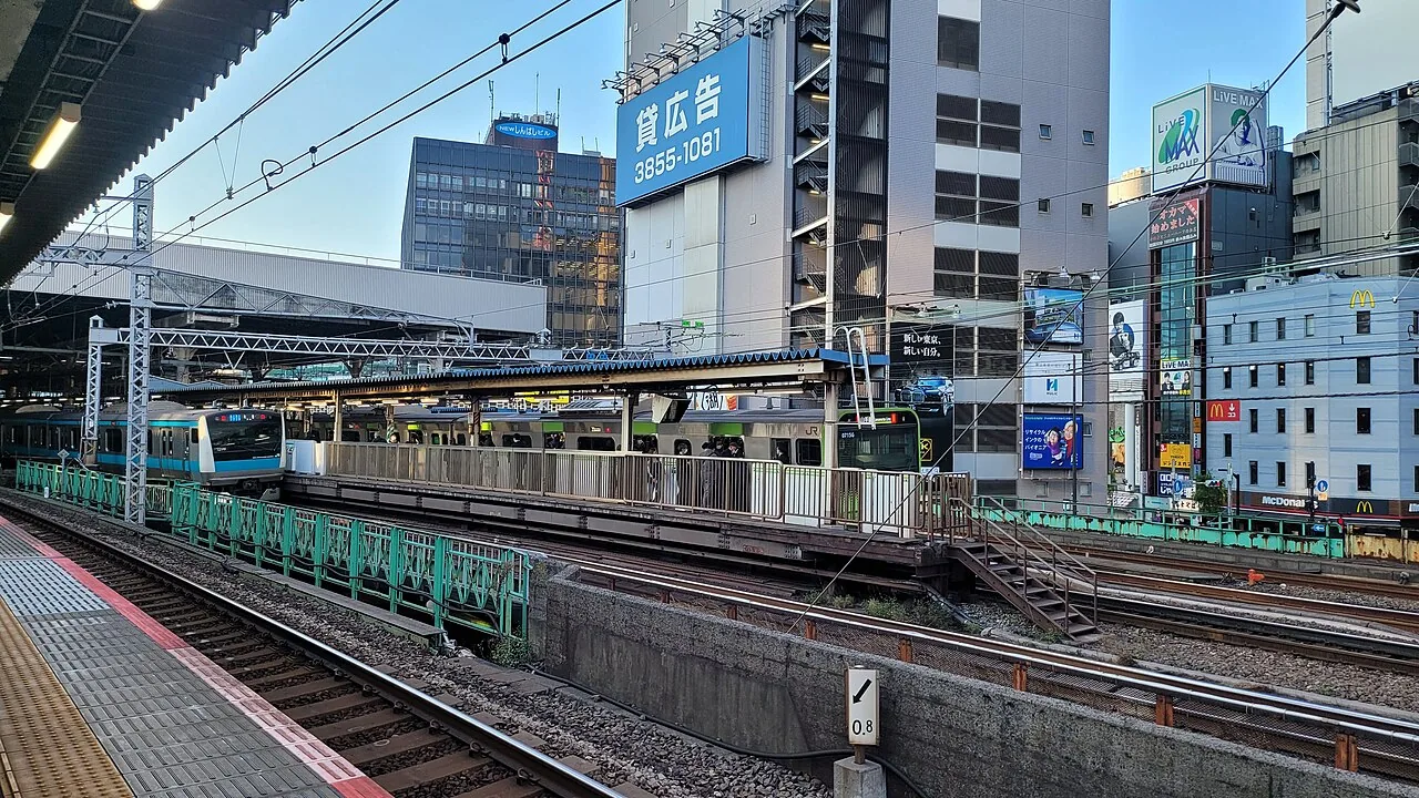 Shimbashi, Tokyo — the district where the Sousuiko Museum stands
