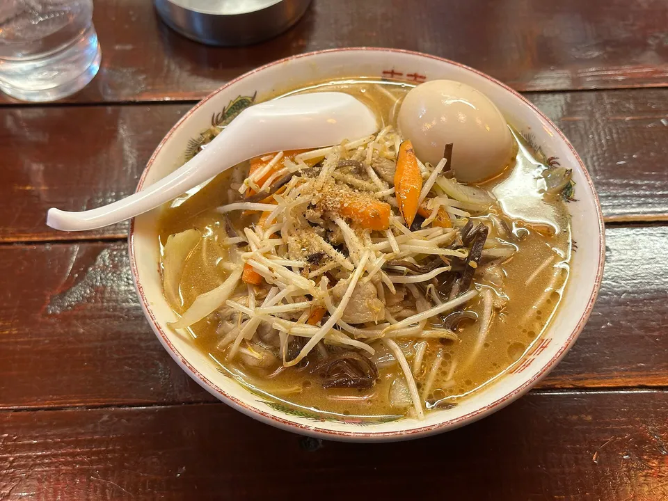 Tottori gyukotsu ramen, Tottori Prefecture, Japan