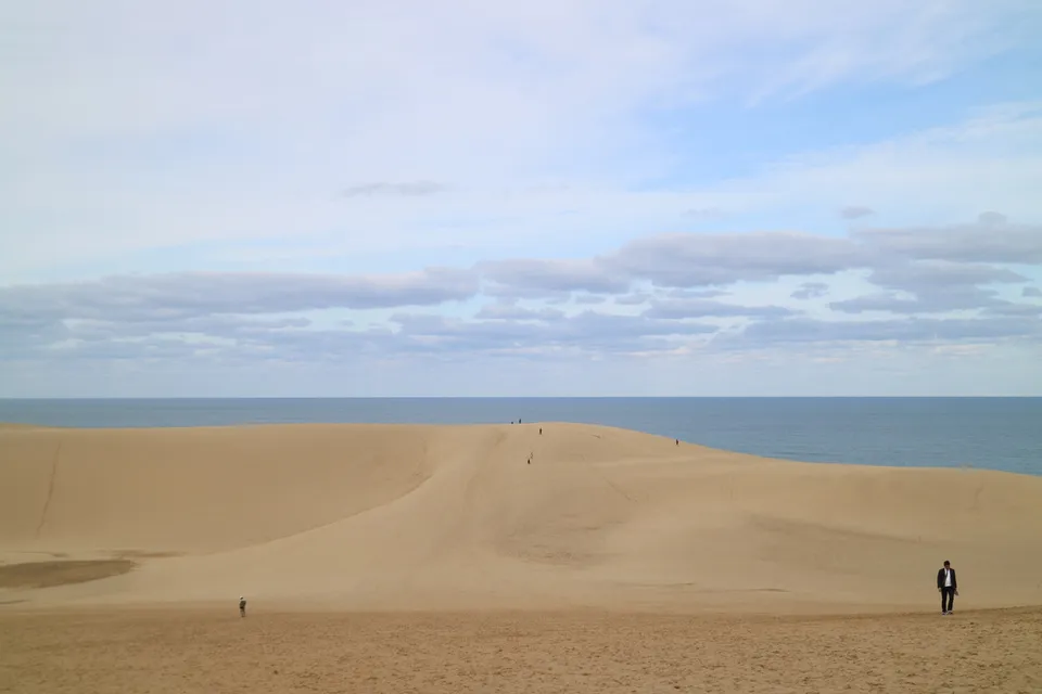 Tottori Sand Dunes, Tottori Prefecture, Japan