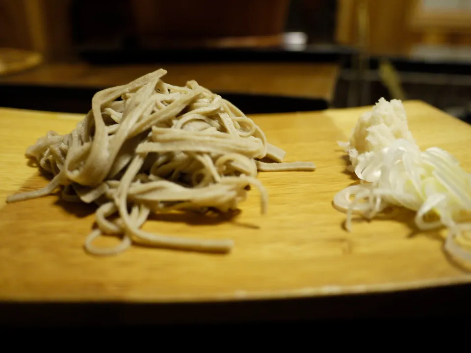 Yamagata soba, Yamagata Prefecture, Japan