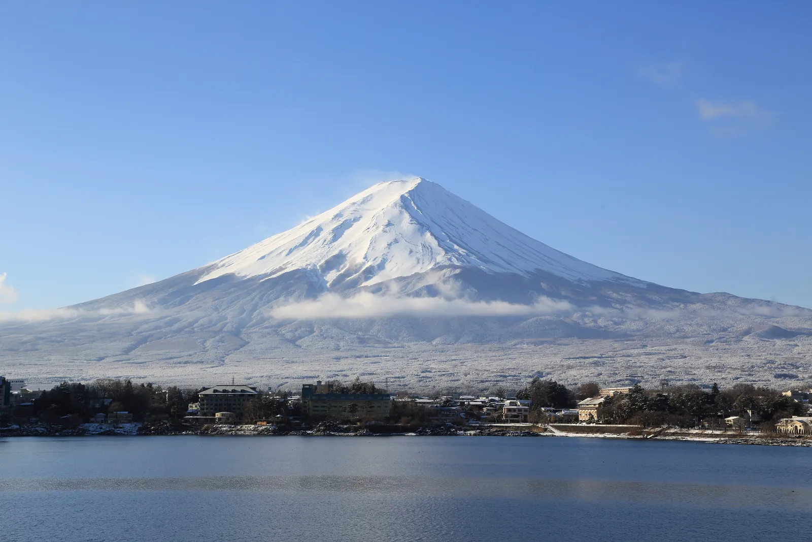 Lake Kawaguchi, Yamanashi Prefecture, Japan
