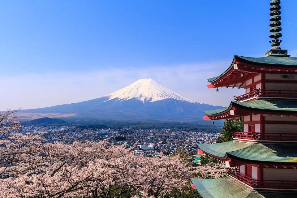 Chureito Pagoda, Yamanashi Prefecture, Japan